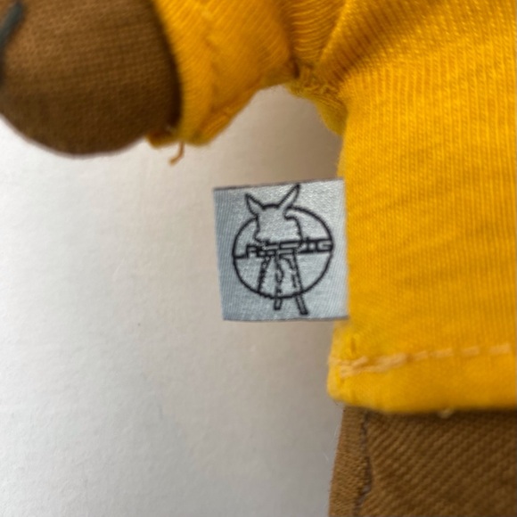 Mercedes Benz 11 inch Fabric Teddy Bear By Lassig, With Sweater, Washable Toy - Picture 8 of 9